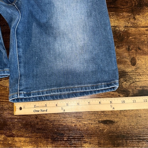 Soft Surroundings Womens Ultimate Denim Pull On Relaxed Shorts Small Blue - Picture 10 of 10